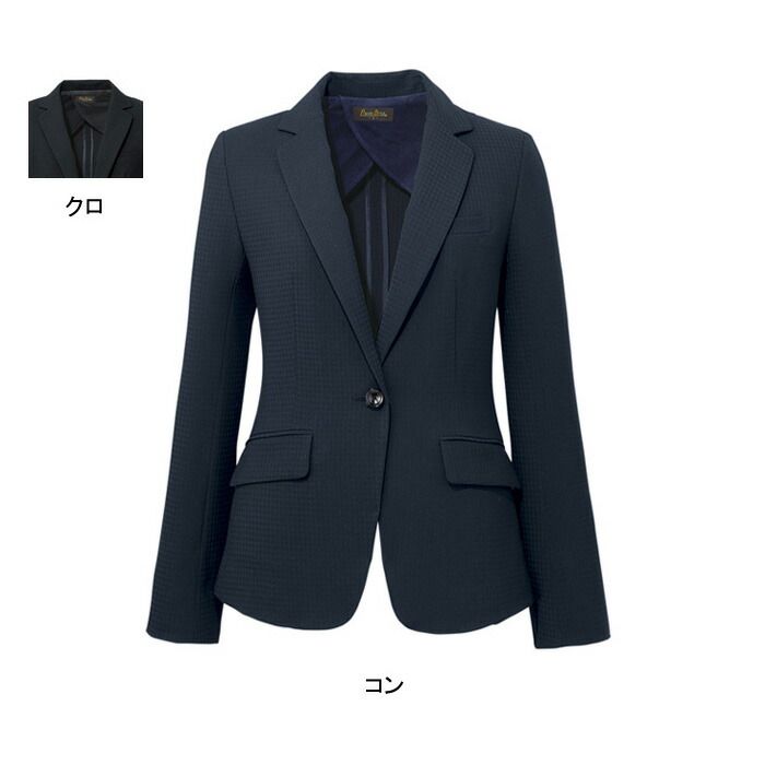 事務服・制服・オフィスウェア ピエ J4500 キテミテ体感ジャケット 17号-19号