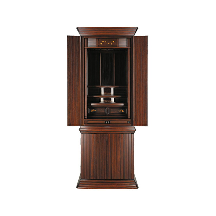 楽天市場】風皇 18号 本黒丹 お仏壇 台付き 森正 新仏壇 家具調 台付き