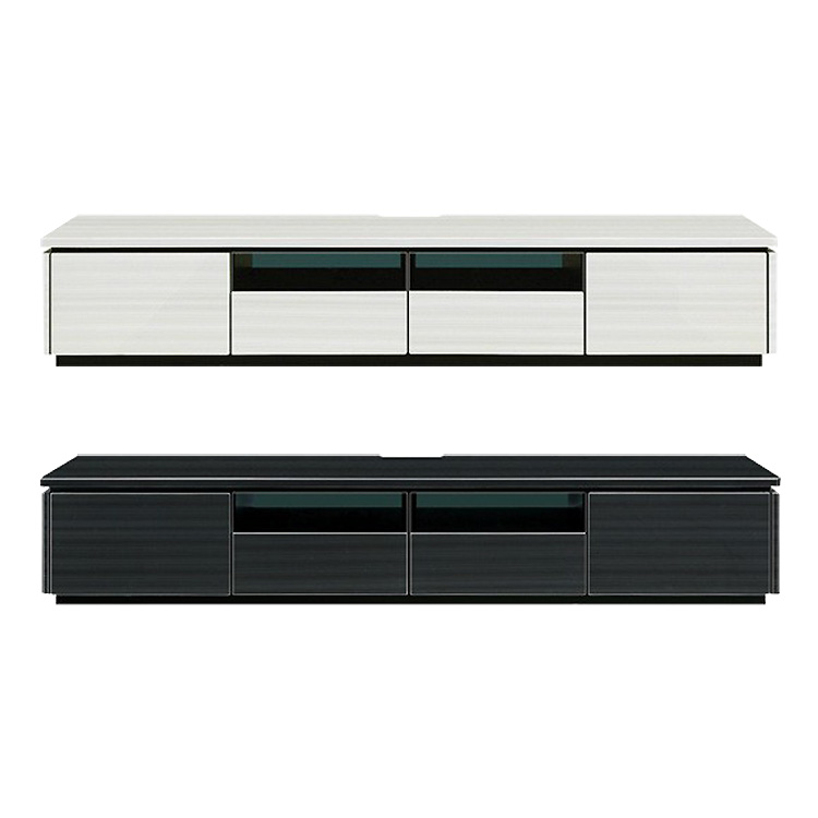 210幅 W2093&times;D450&times;H380mm RUSH ラッシュ ロータイプ テレビボード｜金太郎家具