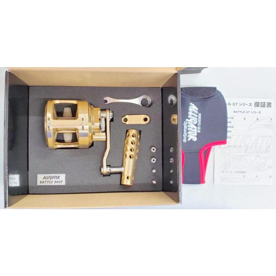 アリゲーター技研 揉みあい20GT ゴールド 泳がせつり銭 キハダコマセ スタンディング 木管 レバードラグ 揉みあいGT 20
