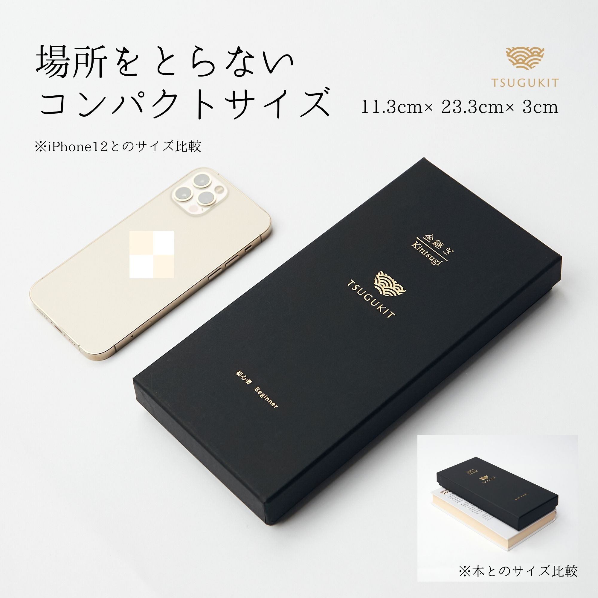 つぐつぐ 金継ぎセット つぐキット 金銀 ( 金 0.1g 銀 0.2g ) 金