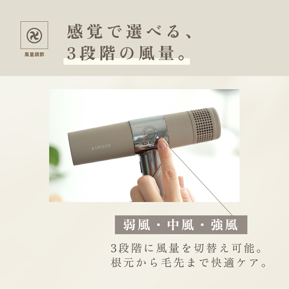 公式限定ガイドブック付き】 KINUJO ヘアドライヤー Hair Dryer KH301