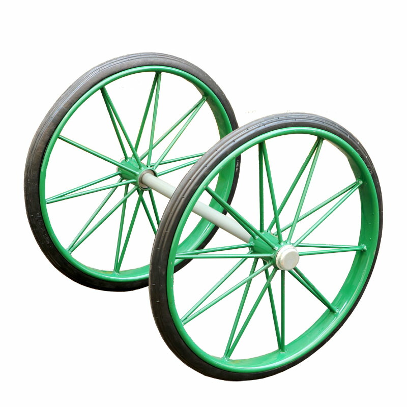 楽天市場】大成車輌 4才カート車 鉄スポーク車輪 ノーパンクタイヤ