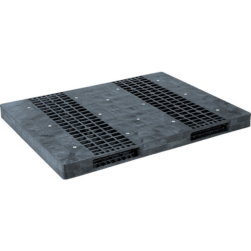 三甲 サンコー プラスチックパレット 2方差し両面使用型 R2-155200F グレー｜金象本舗店