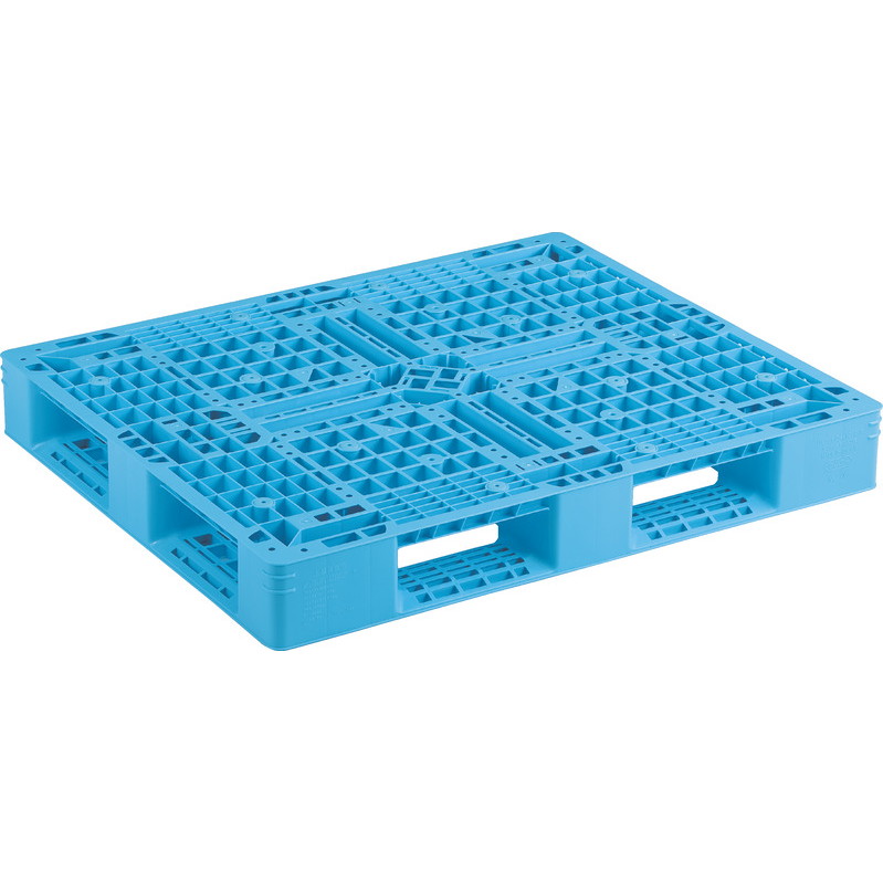 三甲 サンコー プラスチックパレット 4方差し片面使用型 D4-1012-9 ライトブルー|金象本舗店