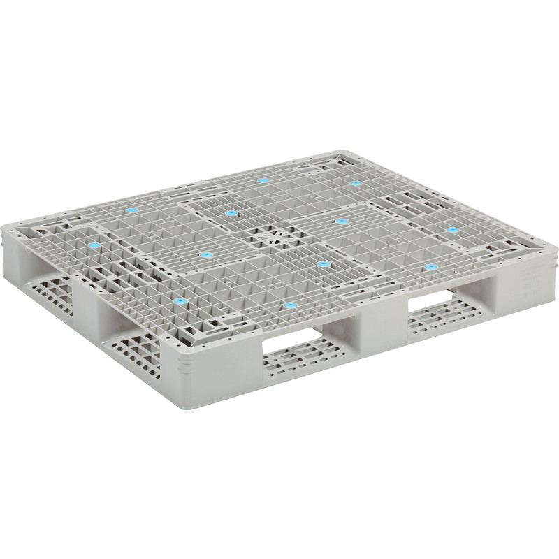 三甲 サンコー プラスチックパレット 4方差し片面使用型 GT-1012D4-2　Aグレー