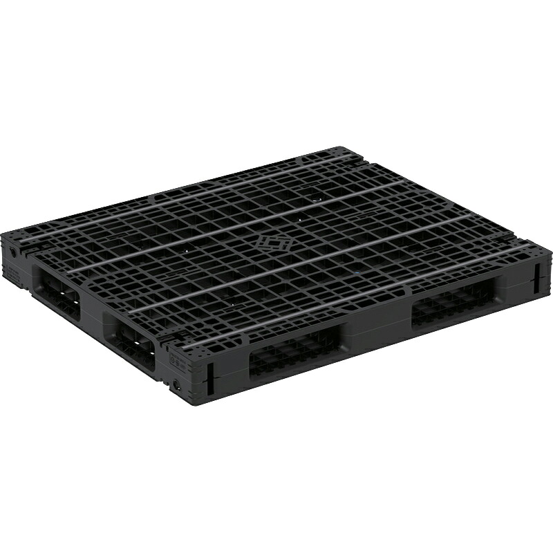 三甲 サンコー パレット4方差し両面使用型 R4-1012-9 再生ブラック