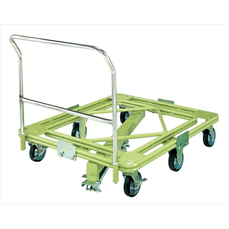 サカエ 自在移動回転台車 超重量型 取手 センターベース付 RH-2FG 荷役 運搬機器 パレット