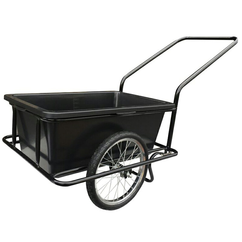 マツモト ミニリヤカー TC2025 小型リヤカー バケット樹脂 運搬車 2輪