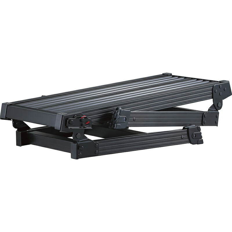 長谷川工業 アルミ足場台 ブラックレーベル 52cm 折りたたみ式 DRXB-0752a 10123 ハセガワ