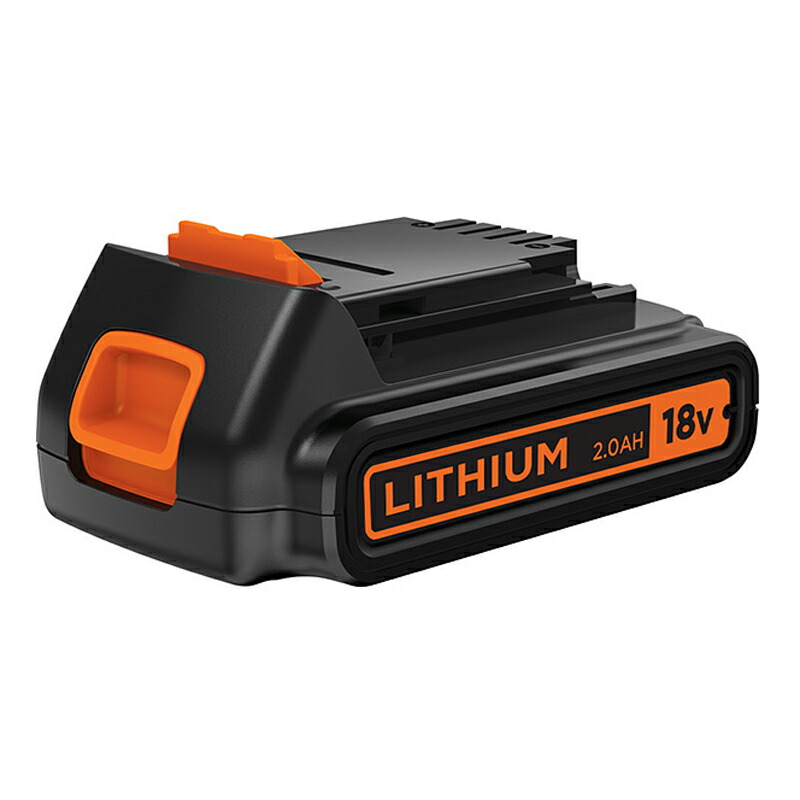 BLACK&DECKER ブラックアンドデッカー 18V 2.0Ah バッテリー BL2018JP スタンレー