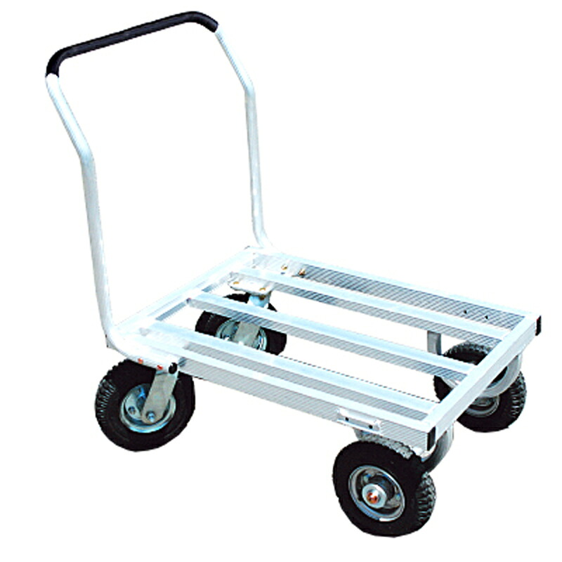ハラックス 愛菜号 アルミ製ハウスカー 2輪自在タイプ CHJ-700 エアータイヤ|金象本舗店