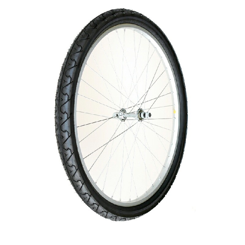 ハラックス タイヤセット ノーパンクタイヤ 26インチ (スポークホイール) TR-26&times;1.75N ベアリング付｜金象本舗店