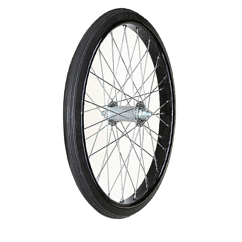 ハラックス タイヤセット ノーパンクタイヤ 26インチ (スポークホイール) TR-26×2-1/2N ベアリング付
