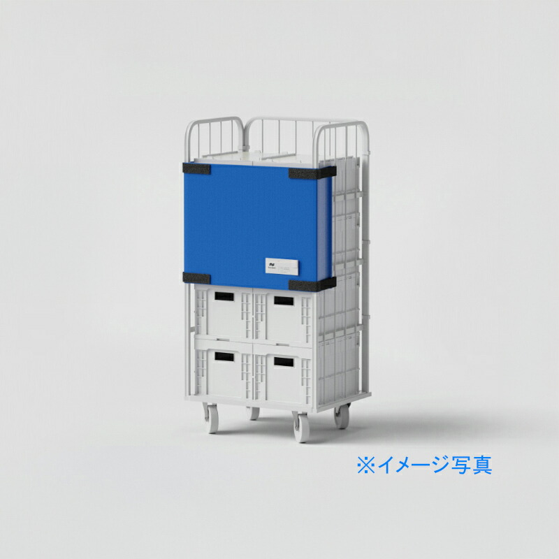 エコバンド ブルー カゴ車用バンド RB-65BB 65×120cm 荷崩れ防止 ベルト バンド 物流 梱包