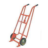 ヨドノ ドラム缶運搬機器 ドラムハンディ W250 300kg積 スチールドラム缶用 品番190 ボンベ ドラム缶 運搬 運搬作業｜金象本舗店