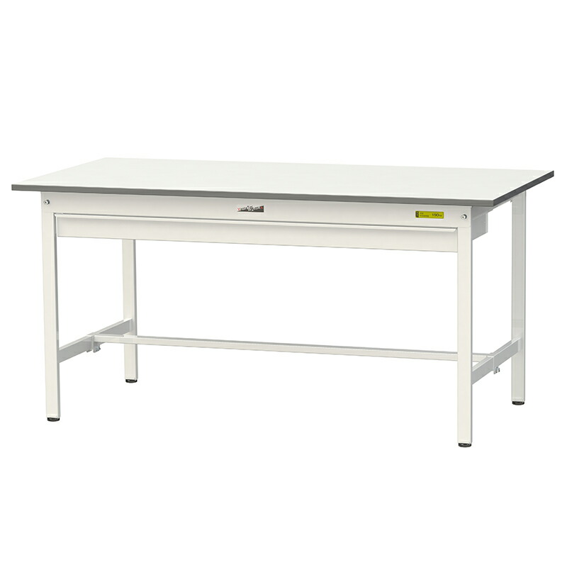 山金工業 ワークテーブル150シリーズ 均等耐荷重150KG 固定式 H740MM ワイド引出し付/基本形 SUP-1575W-WW