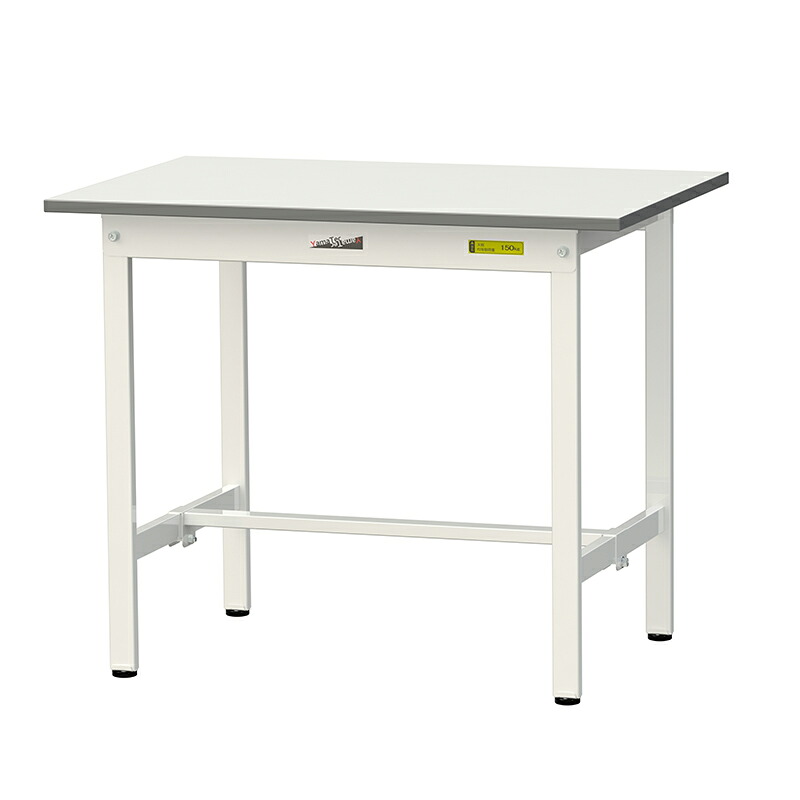 山金工業 ワークテーブル150シリーズ 均等耐荷重150KG 固定式 H740MM 基本形 SUP-960-WW