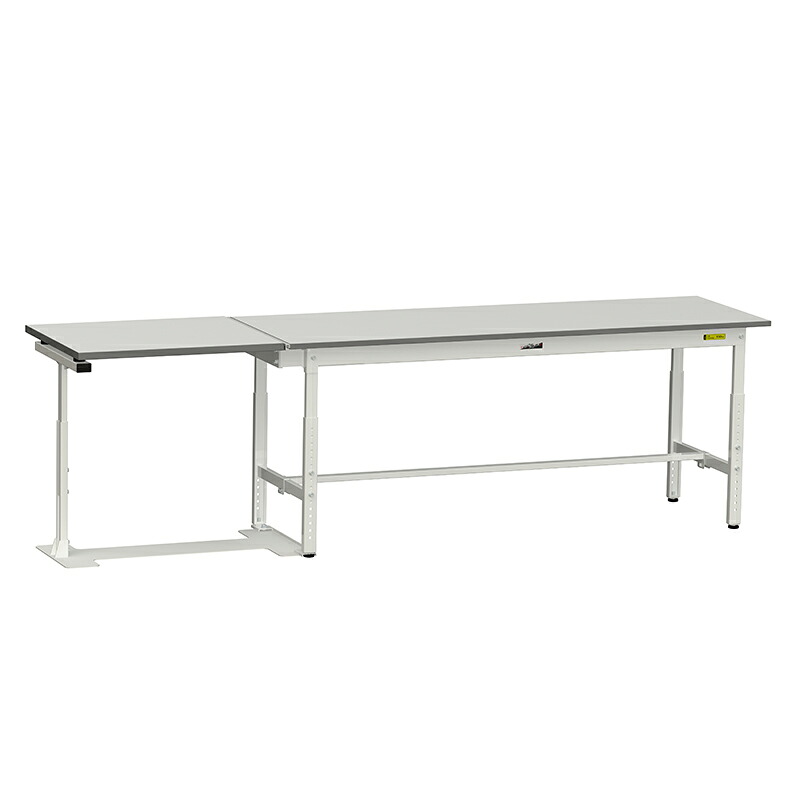 山金工業 ワークテーブル跳ね上げタイプ 全体均等耐荷重150kg H600～900MM 基本形 SUPAF-1860-WW