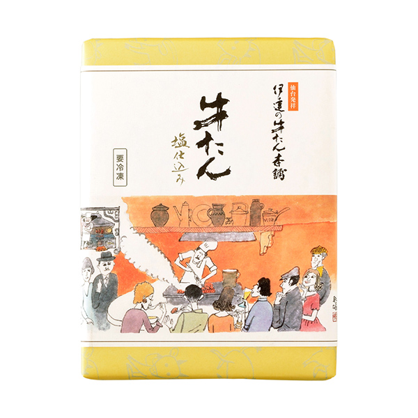 【仙台駅倉庫出荷】【冷凍商品】RS-1.5b伊達の牛たん本舗牛たん塩仕込み135g[東北 お土産 みやげ 東北みやげ][牛たん おつまみ 肴 グルメ おとりよせ][ お年賀 お中元 お歳暮] お取り寄せ ギフト プレゼント のし可