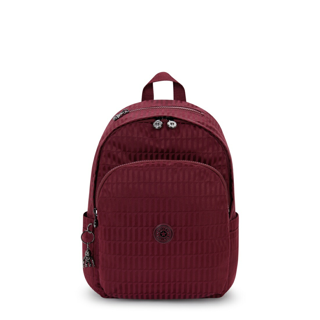 ラドヤード・キプリング 堅苦しさ 背嚢 うしろ側容器に並べる DELIA(Maroon Tile Jq) デリア(マルーンタイルジャカード) KI31499HX エレベーテッドコレクション