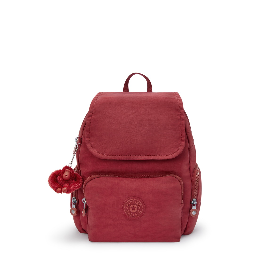 ラドヤード・キプリング 堅苦しさ 背嚢 うしろ側容器に並べる CITY ZIP S(Funky Red) シティジップエス(ファンキー赤いこと) KI35234SS 第一義的 寄せあわせ