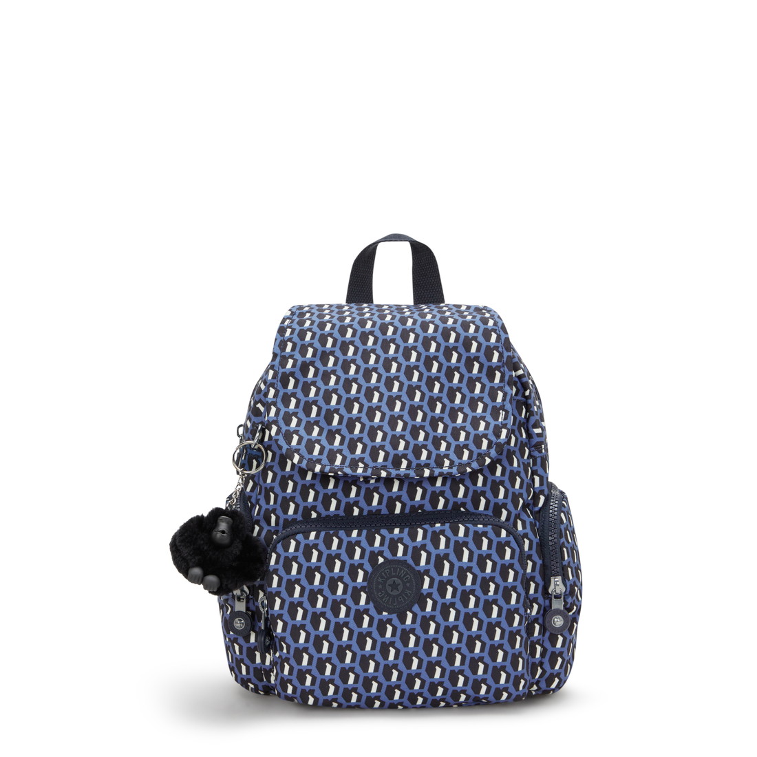 ラドヤード・キプリング 堅苦しさ 背嚢 うしろ側容器に並べる CITY ZIP MINI(3D K Blue) シティジップミニ(3D K 青み) KI37354JS 第一義的刷り上げる 寄せ合わせ