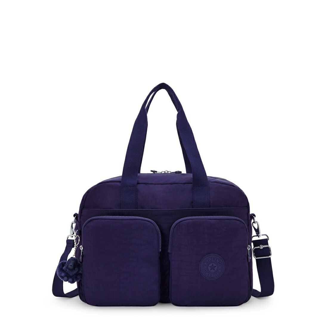 キプリング 公式 ボストンバッグ DEFEA XL(Moonlit Blue) デフィアエックスエル(ムーンリットブルー) KI39584GA 　期間限定価格 2026/8/16 まで ｜公式 キプリング アウトレット店