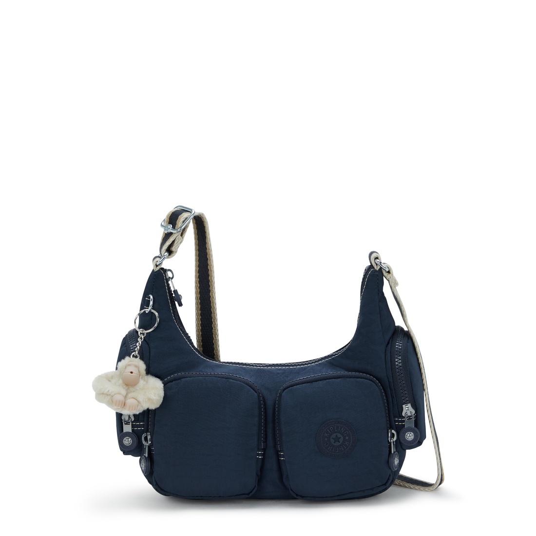 キプリング 公式 ショルダーバッグ RIKKA S(Blue Bleu S Web) リッカエス(ブルーブルーSウェビング) KI43330MT ベーシック コレクション｜公式 キプリング アウトレット店