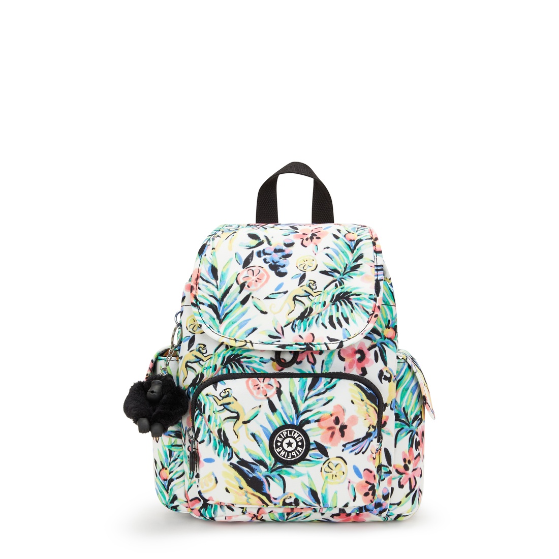 ラドヤード・キプリング 堅苦しさ 背嚢 うしろ側容器に並べる CITY PACK MINI(Cocktail Floral) シティパックミニ(カクテルフローラル) KI46285DZ  継続期間押さえる必要経費 2026/7/5 まで