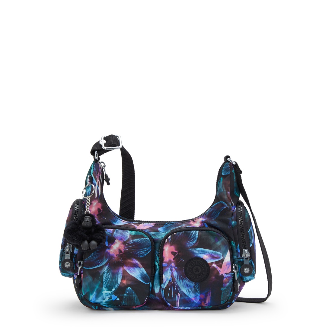 キプリング 公式 ショルダーバッグ RIKKA S(Spectral Orchid) リッカエス(スペクタルオーキッド) KI52717DP ベーシックプリント コレクション
