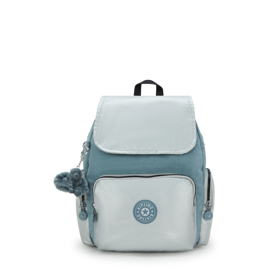 ラドヤード・キプリング 堅苦しさ 背嚢 うしろ側容器に並べる CITY ZIP S(Relaxed Grey Bl) シティジップエス(リラックスドグレーBL) KI56343FM 第一義的つけ加える 寄せ合わせ