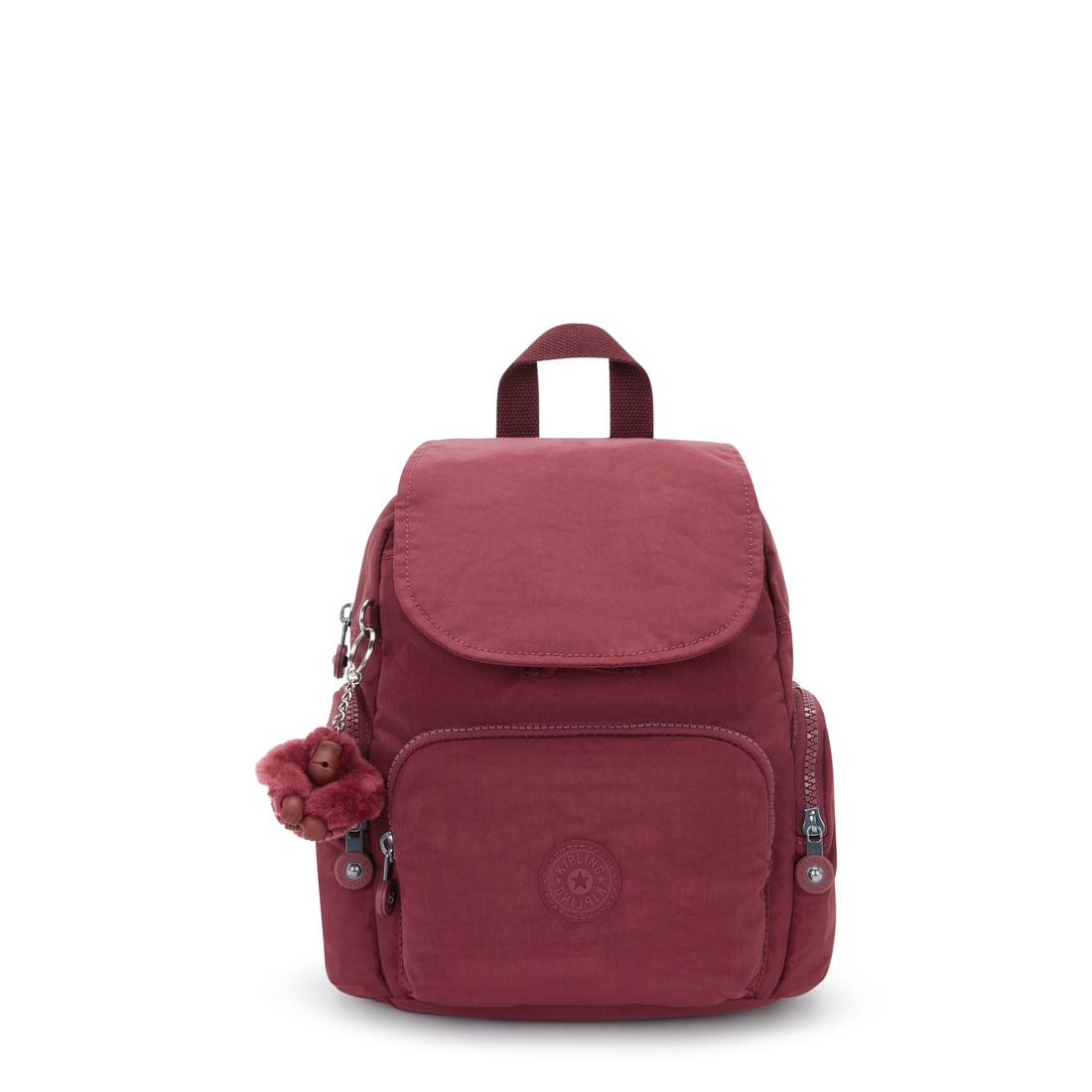 ラドヤード・キプリング 堅苦しさ 背嚢 うしろ側容器に並べる CITY ZIP MINI(Lounge Wine) シティジップミニ(待ち合い室ぶどう酒) KI60465FW  継続期間押さえる必要経費 2026/7/5 まで