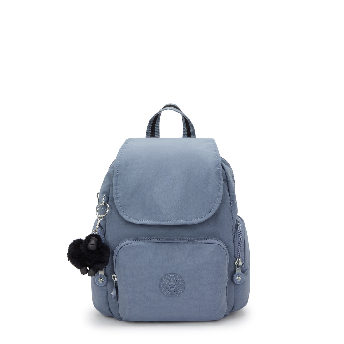 ラドヤード・キプリング 堅苦しさ 背嚢 うしろ側容器に並べる CITY ZIP MINI(Blue Stone) シティジップミニ(青み石ころ) KI60466FB  継続期間押さえる必要経費 2026/7/5 まで