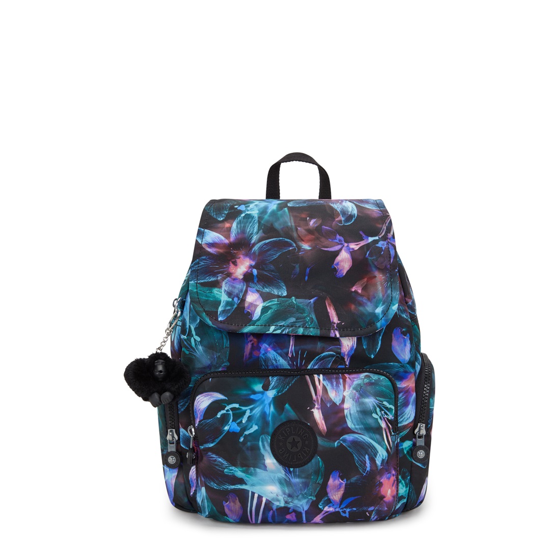キプリング 公式 リュック バックパック CITY ZIP S(Spectral Orchid) シティジップエス(スペクタルオーキッド) KI63457DP ベーシックプリント コレクション