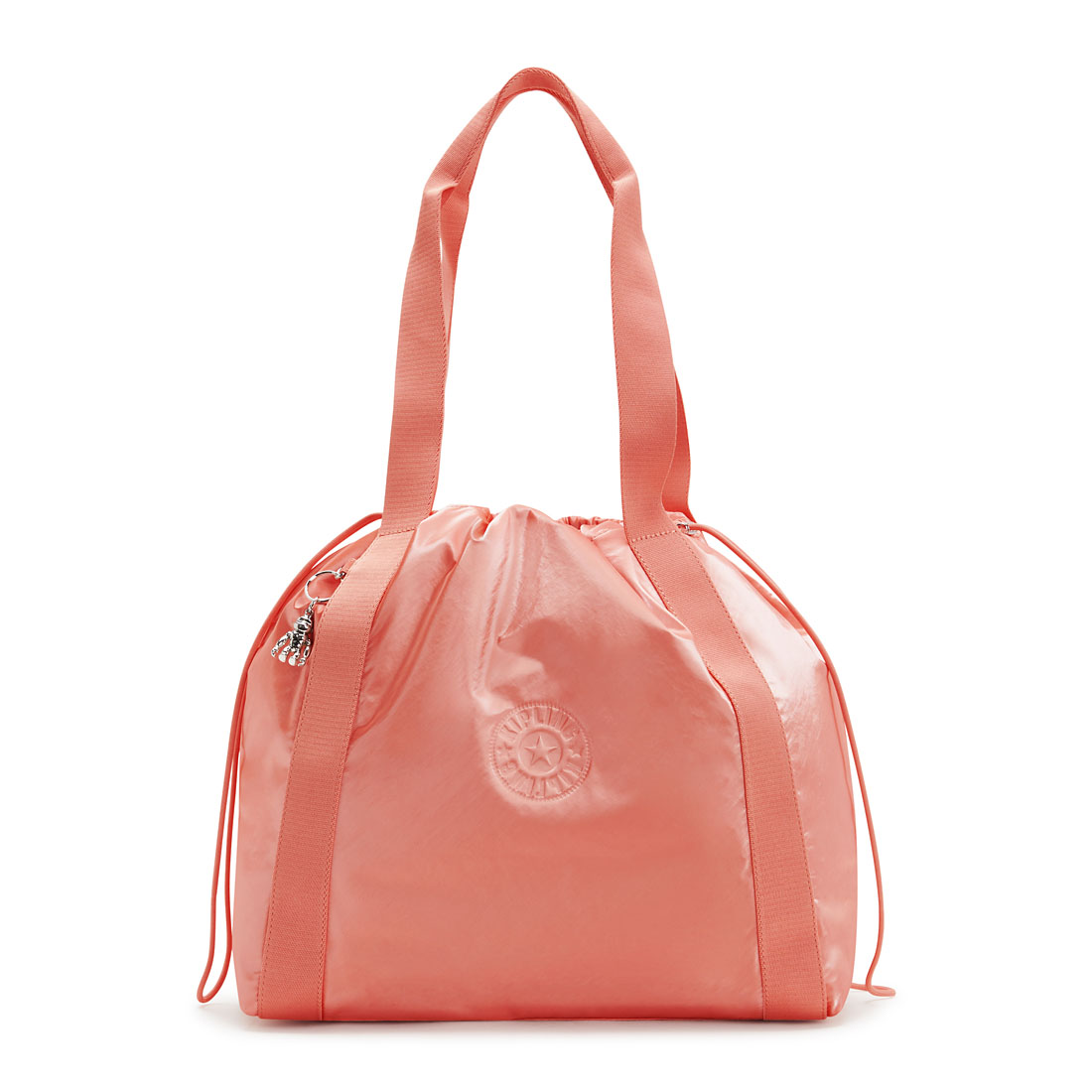 キプリング 公式 トートバッグ ELMAR(Peach Glam) エルマー(ピーチグラム) KI7270S7W サンセット グラム コレクション｜公式 キプリング アウトレット店