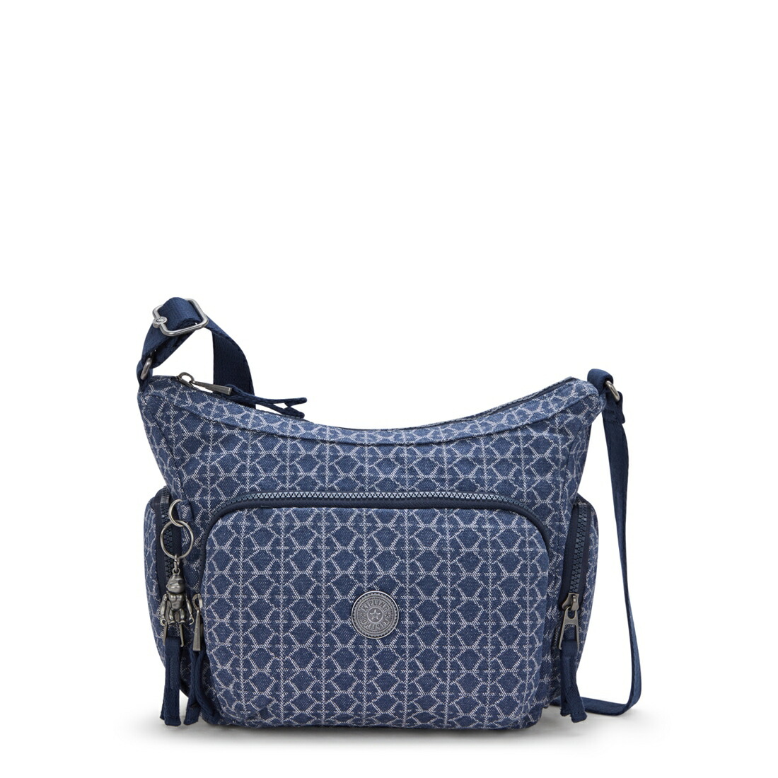 キプリング 公式 ショルダーバッグ GABB S(Signature Denim) ガブエス(シグネチャーデニム) KI73677PF 　期間限定価格 2026/5/10 まで