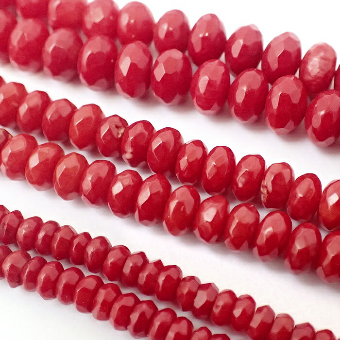 Z-602 赤珊瑚 サンゴ ビーズ 一連 ハンドメイド Z-602 赤珊瑚 サンゴ