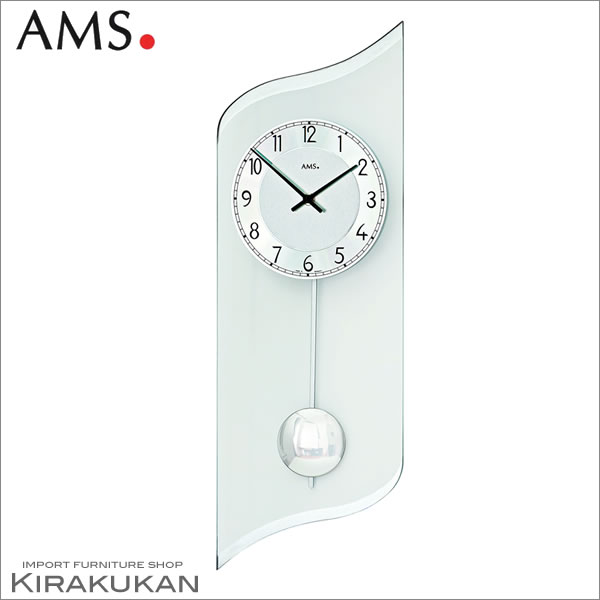 輸入時計 AMS アームス社ドイツ製 .クォーツ 壁掛け時計 AMS-7436 おしゃれ ドイツ製 時計 掛け時計 置時計 クラシック 時計 モダン 時計 ヨーロッパ時計 ヘルムレ アンティーク時計 インテリア 雑貨 アンティーク|輸入家具・雑貨の専門店 木楽館