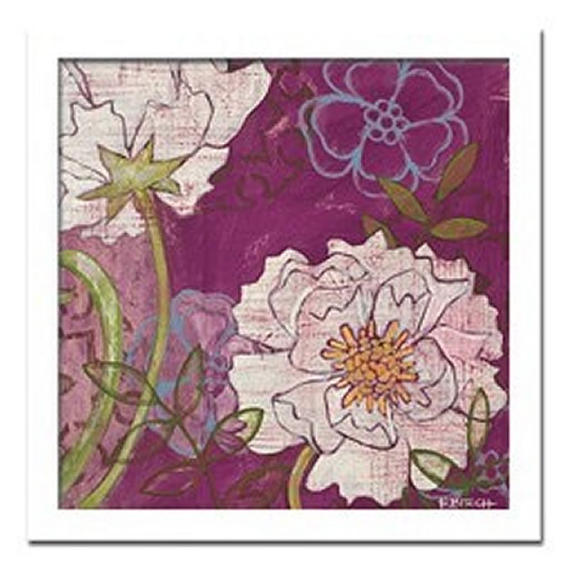 絵画 インテリア　絵　額付(白）油絵　F4-091216　花 絵画 インテリア 絵 額付 (白 ) 油絵 F4-091616 花