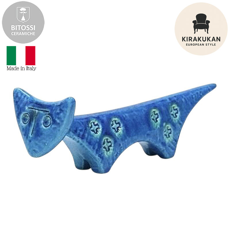 BITOSSI ビトッシ 猫 ネコ 置物 リミニブルー F35 イタリア雑貨 イタリア小物 インテリア 雑貨 アンティーク インテリア 置物 イタリア 額 ヨーロッパ雑貨 アンティーク雑貨 インポート雑貨 ロココ調 雑貨 ヨーロピアン雑貨
