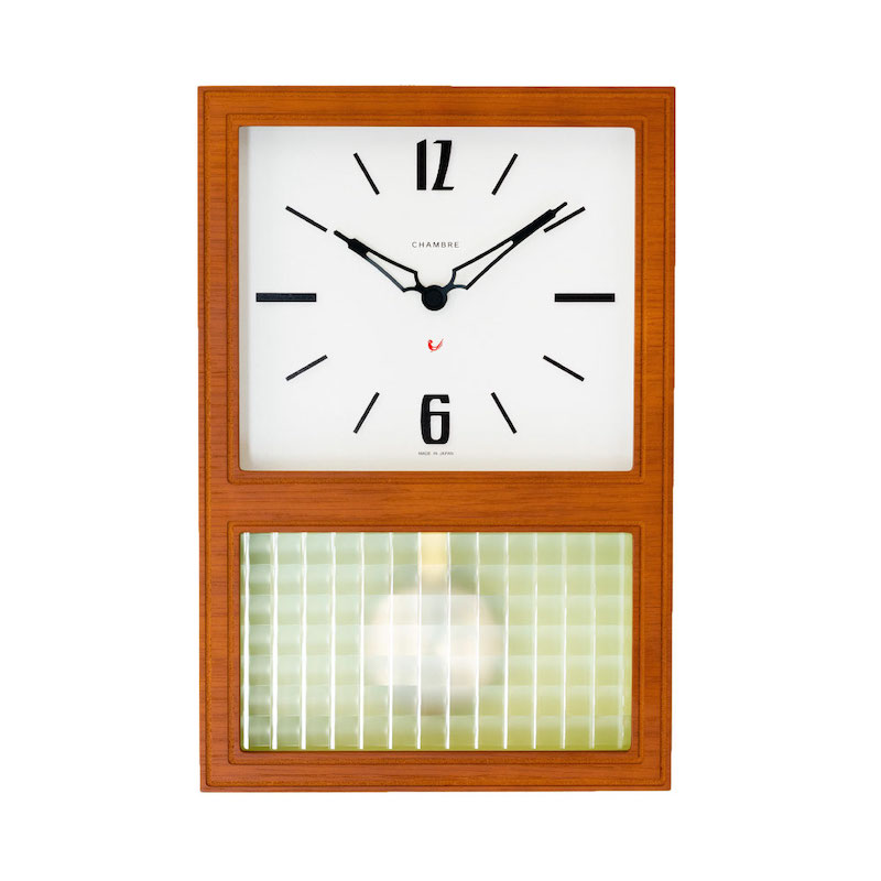 楽天市場】シャンブル GLASS PENDULUM CLASSIC ウォールナット