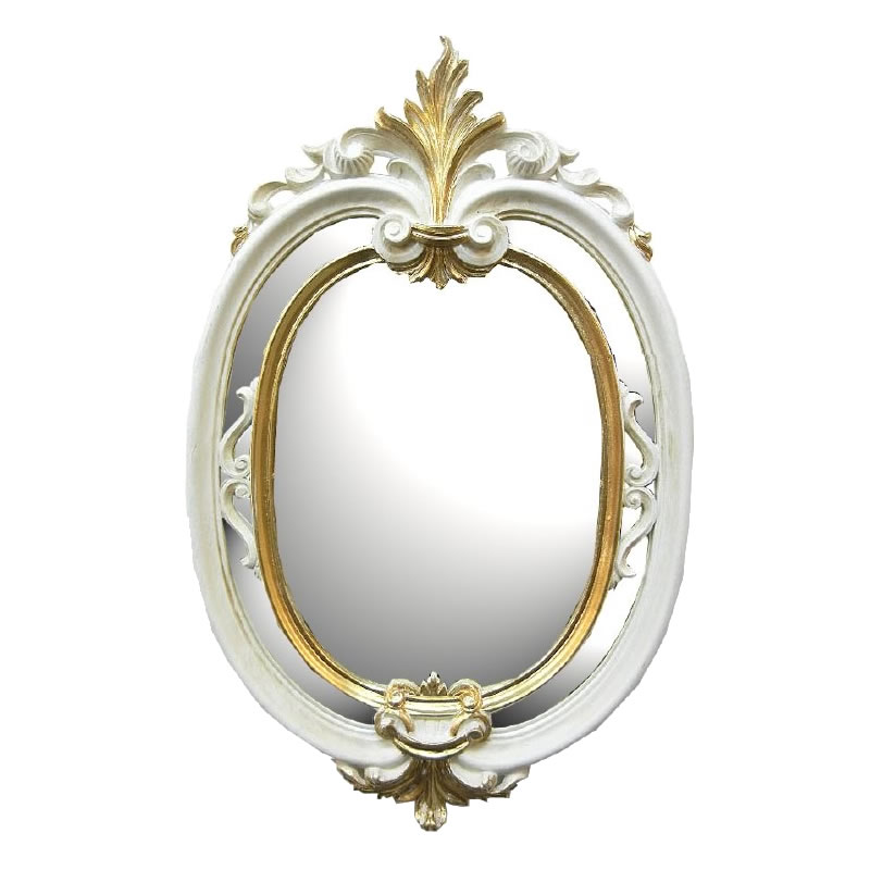 楽天市場】鏡 壁掛け イタリア製 ウォールミラー Mirror 楕円 オーバル 