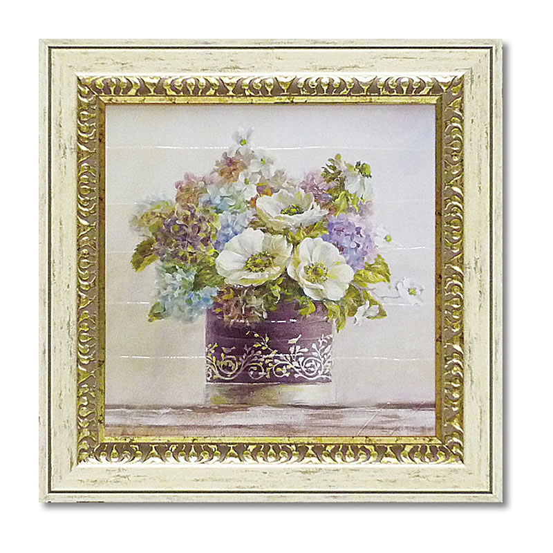 楽天市場】絵画 インテリア 額入り イタリア製 薔薇額絵