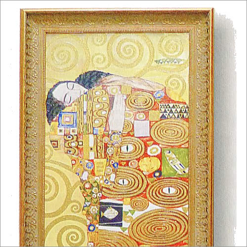 【楽天市場】グスタフ・クリムト画「抱擁」Gel加工 Gustav Klimt GK-18002 絵画 インテリア 壁掛け 絵画 額入り 絵画