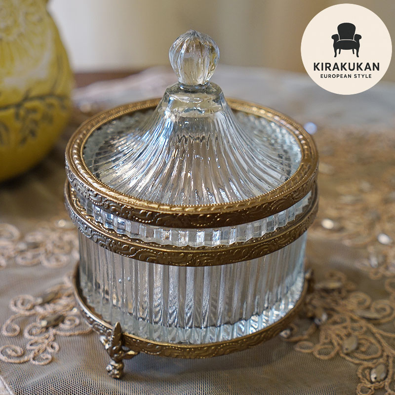 楽天市場】【スーパーセール限定価格】 ガラスボックス リボン 丸