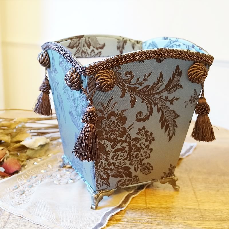 楽天市場】ジェニファーテイラー ダストボックス フタ付き 蓋付