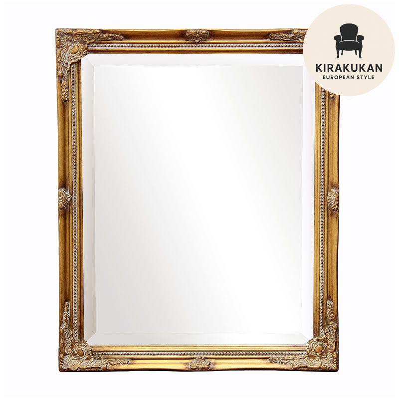 楽天市場】鏡 壁掛け ミラー 鏡 ブラック＆ゴールド イタリア製