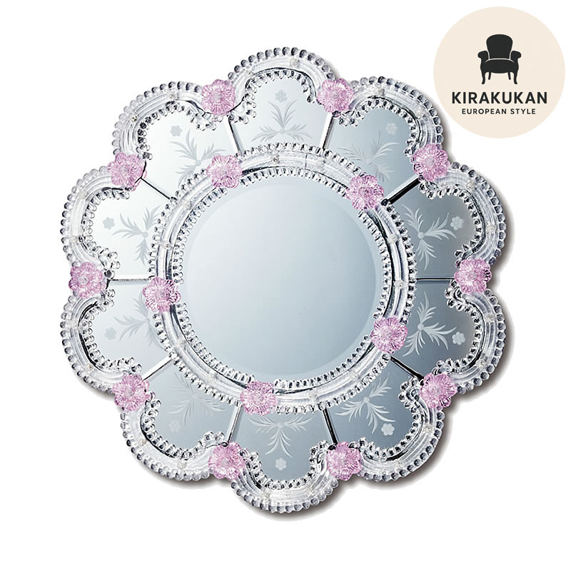 楽天市場】鏡 壁掛け ベネチアンスタイルミラー ムラーノ ウォール