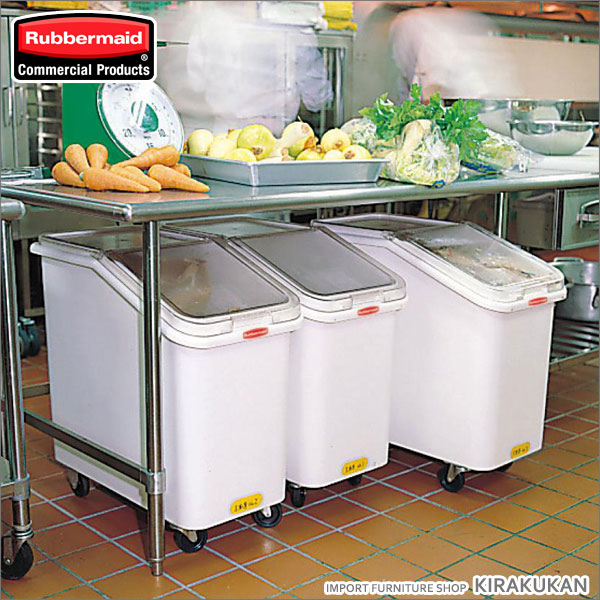 Rubbermaid Rubbermaid ラバーメイド イングリディエントビン 3601 106L